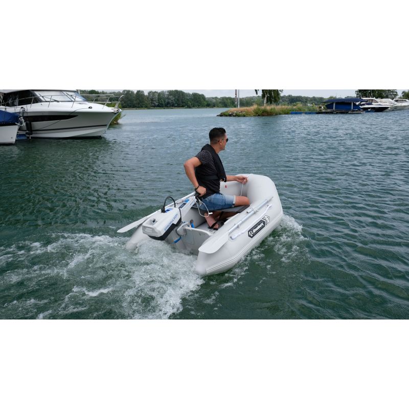 Allroundmarin Kiwi 249 Schlauchboot mit Faltholzboden in grau