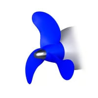 Original Aquamot Ersatzpropeller für Trend 1.1, 1.3, 1.6 & 1.8 Elektro-Außenborder