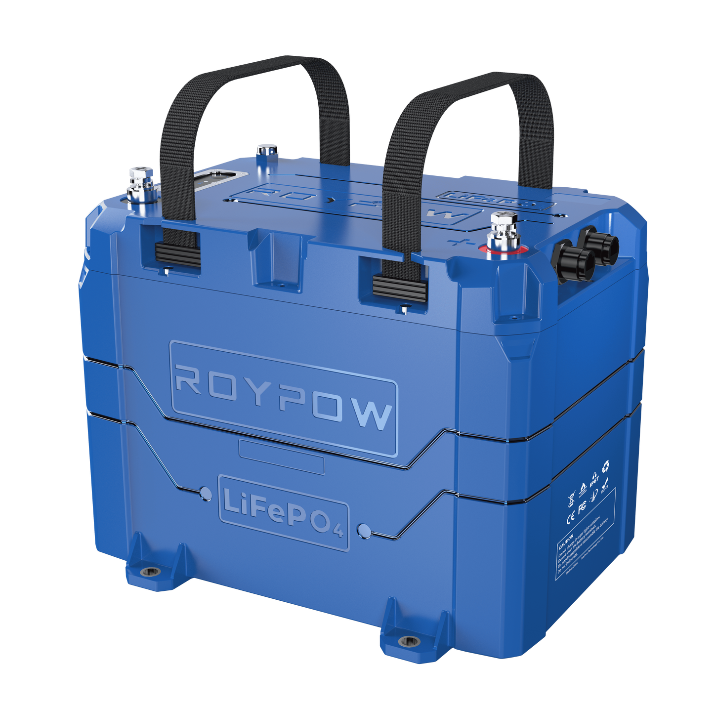 RoyPow IP67 B-Serie Batterie BT 24V 100Ah, LiFePO4