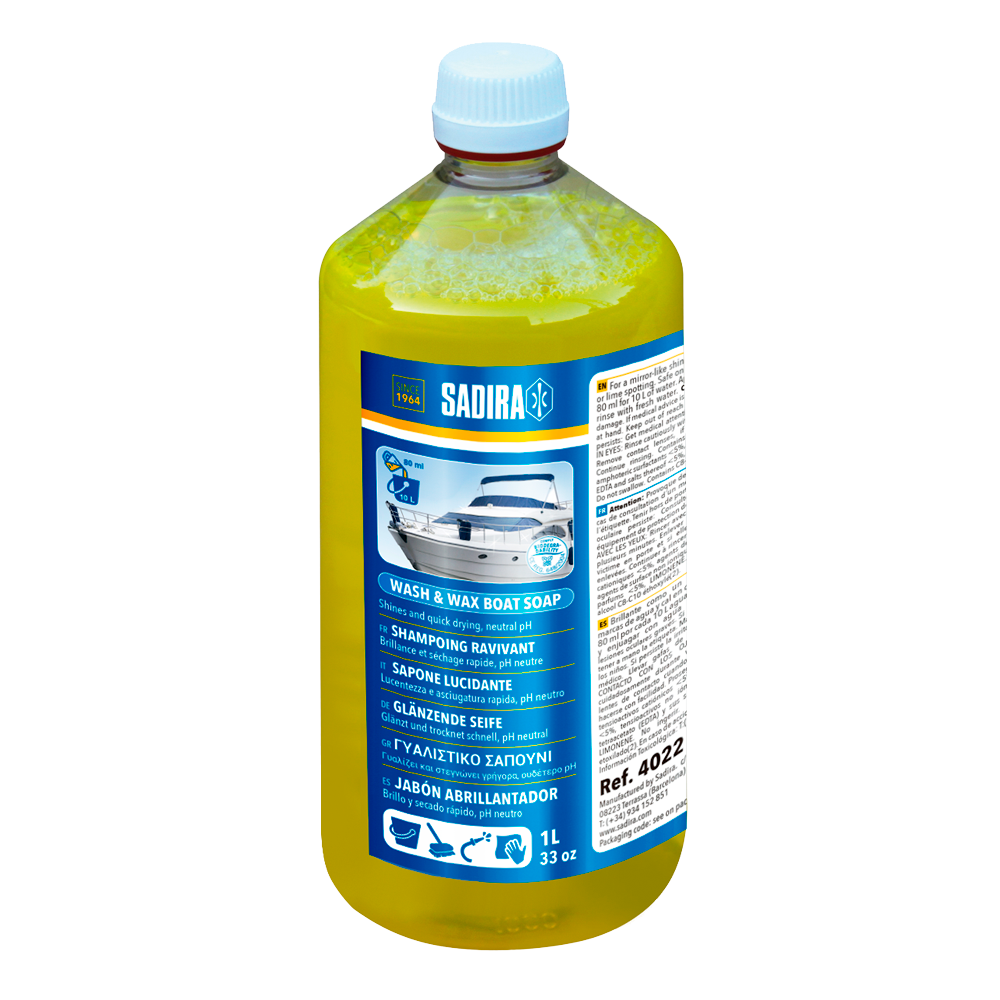 Sadira Wash und Wax Bootshampoo 1 Liter