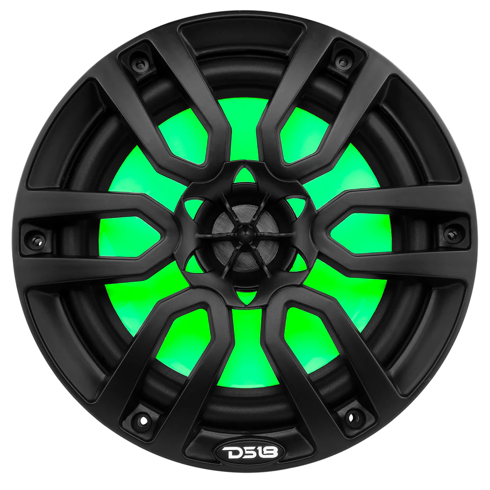 DS18 NXL-8 8" Marine Lautsprecher RGB LED 375W Paar