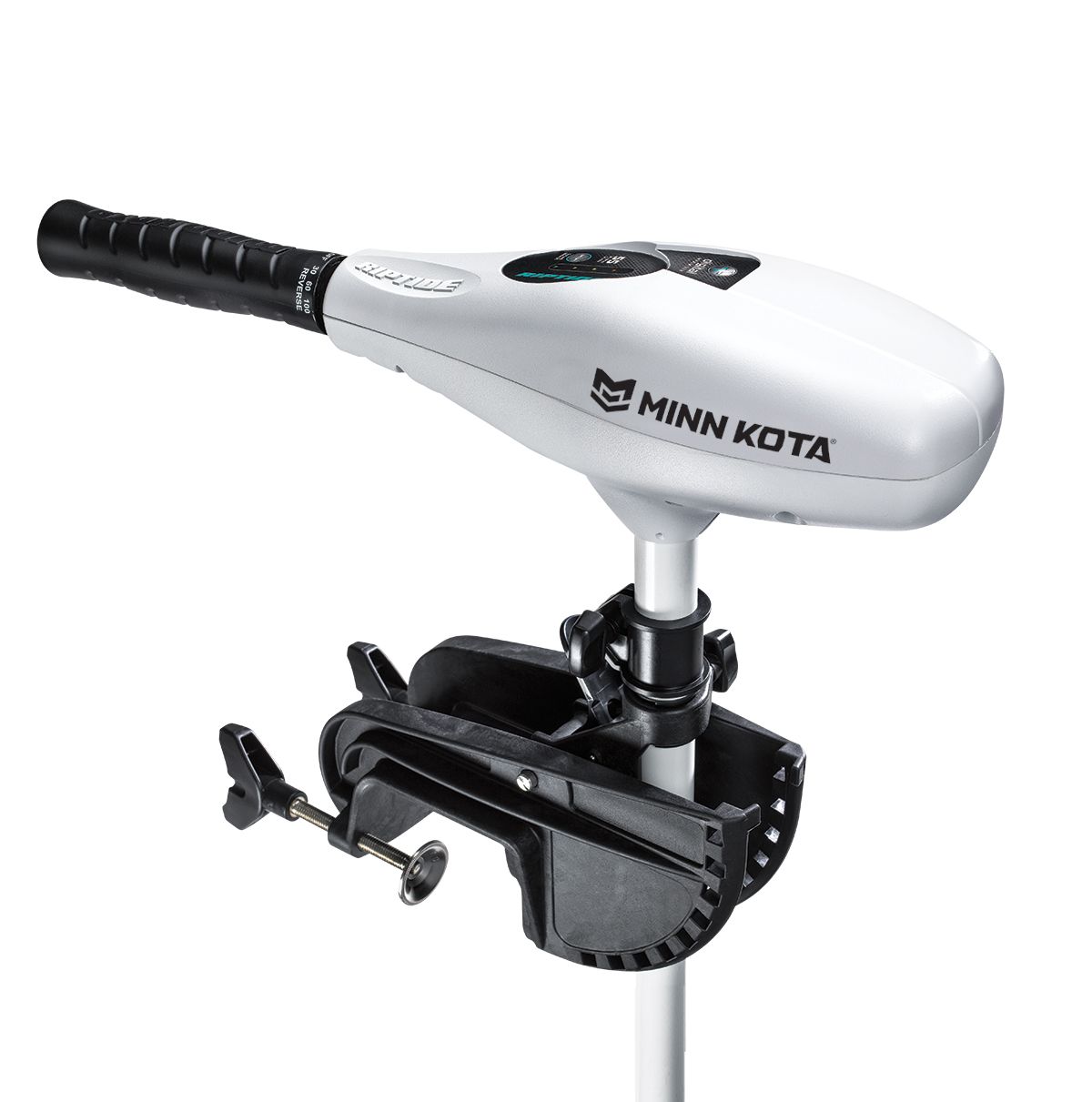 Minn Kota Riptide Transom 55/V Elektromotor – Salzwasser-Bootsmotor mit Heckmontage