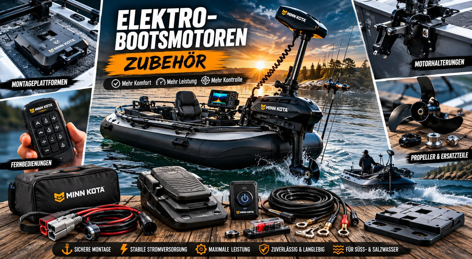 Elektro-Bootsmotoren Zubehör