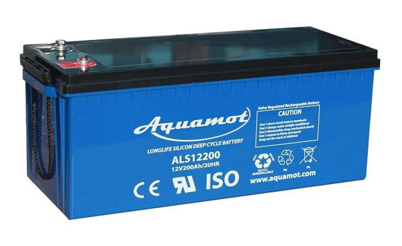 Aquamot - Antriebsbatterie, DC-Akku ALS12200 12V/200Ah AGM Deep Cycle Batterie