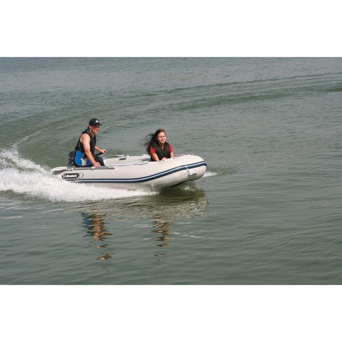 Allroundmarin Joker 260 Schlauchboot – robuste PVC-Schläuche in Hellgrau