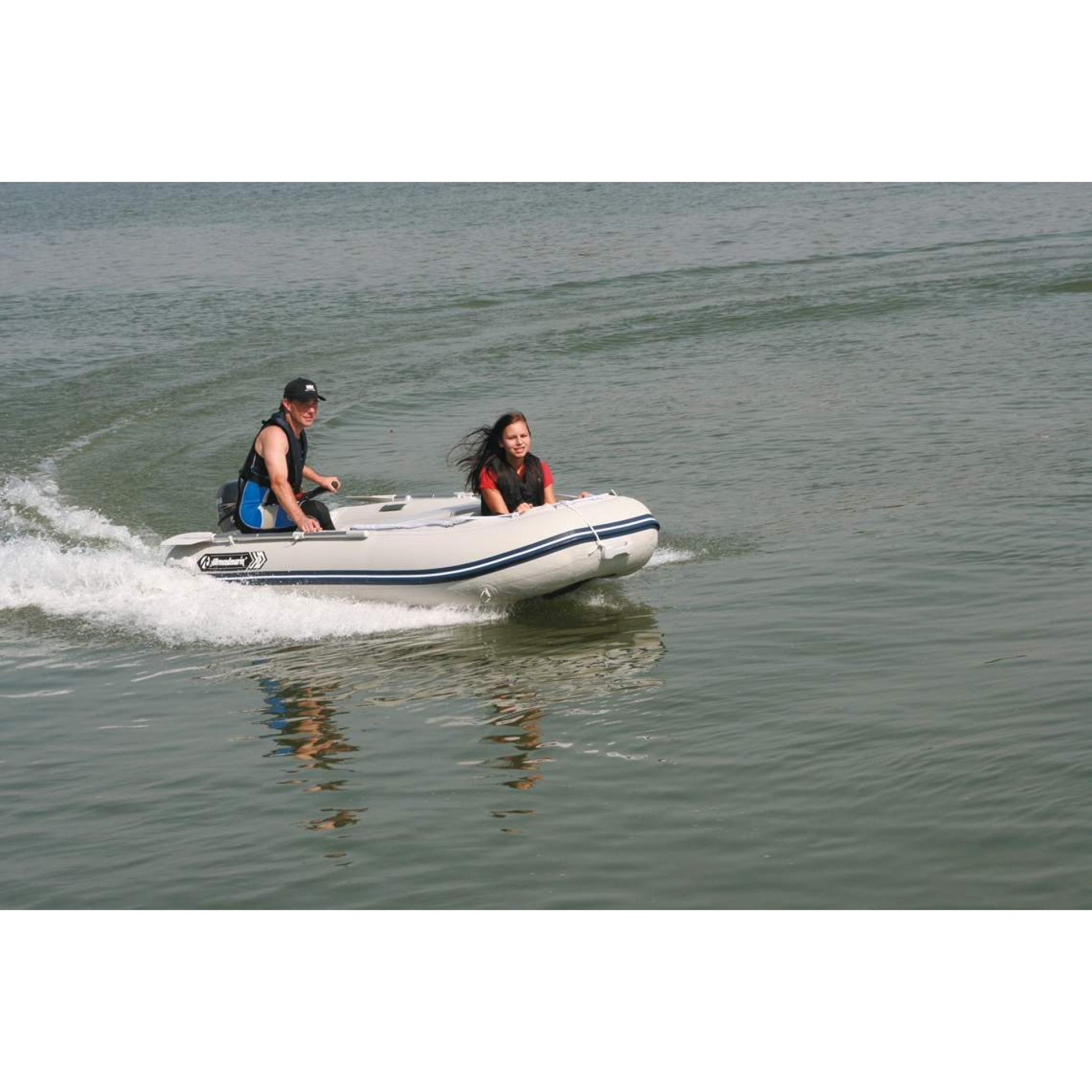 Allroundmarin Joker 260 Schlauchboot – robuste PVC-Schläuche in Hellgrau