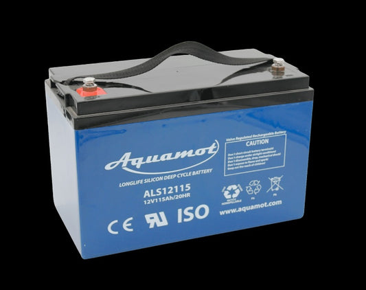 Aquamot 115Ah Batterie ALS12115 – AGM Deep-Cycle Bootsbatterie