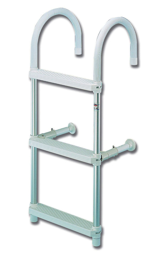 Allroundmarin Alu-Badeleiter mit 18cm Bogen
