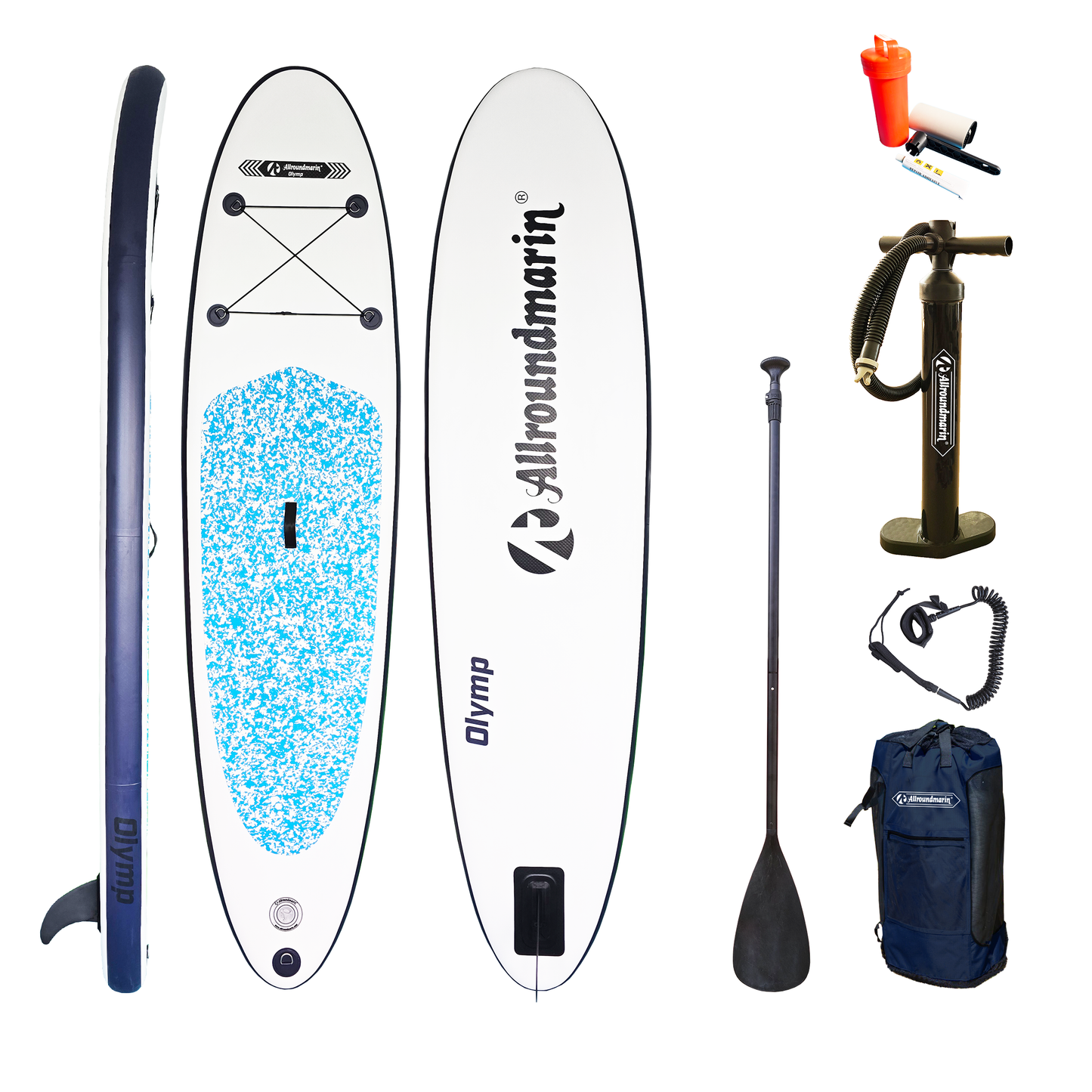 Allroundmarin SUP Olymp blau/grau 320 cm