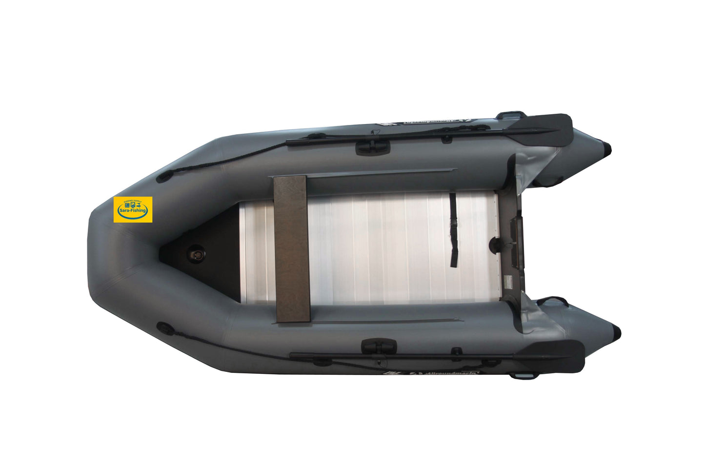 Allroundmarin AS Samba 320 Schlauchboot mit Aluminiumboden, dunkelgrau