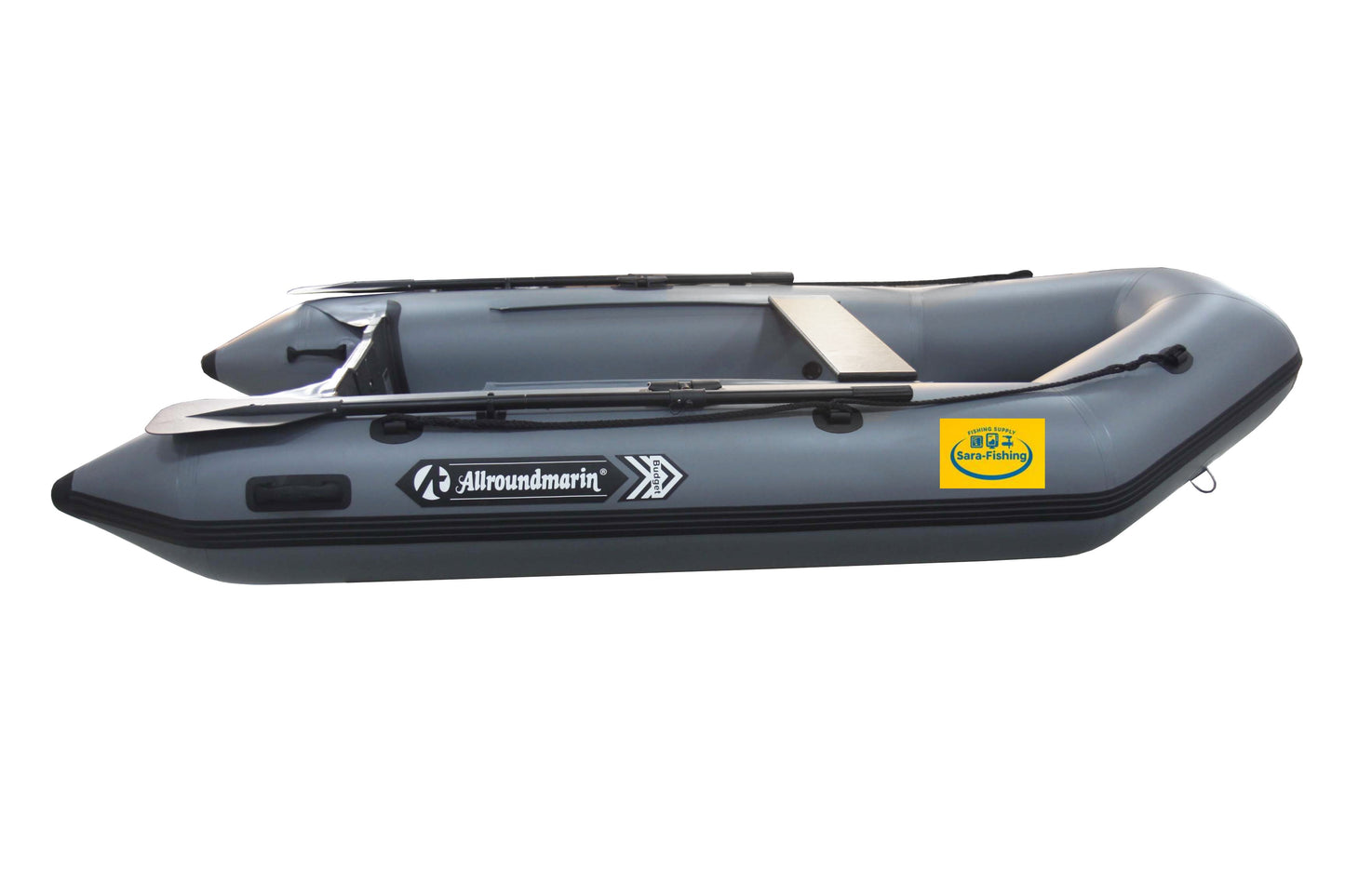 Allroundmarin AS Samba 320 Schlauchboot mit Aluminiumboden, dunkelgrau