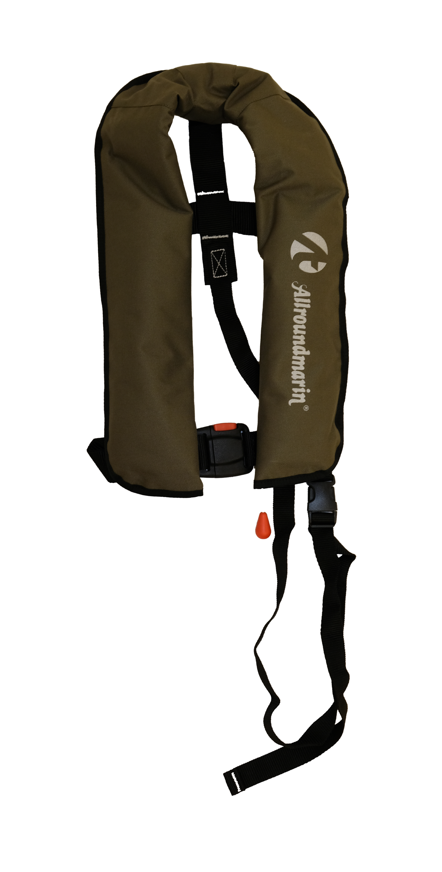 Allroundmarin Automatik-Rettungsweste mit Waistbelt 165N Rot für Erwachsene