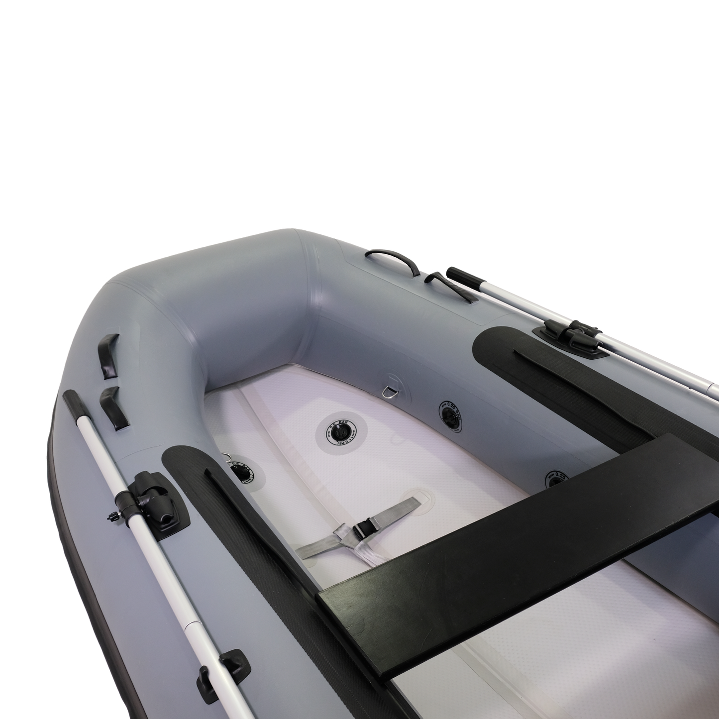 Allroundmarin Schlauchboot Dynamic Pro 260 mit Hochdruck-V-Kiel - dunkelgrau