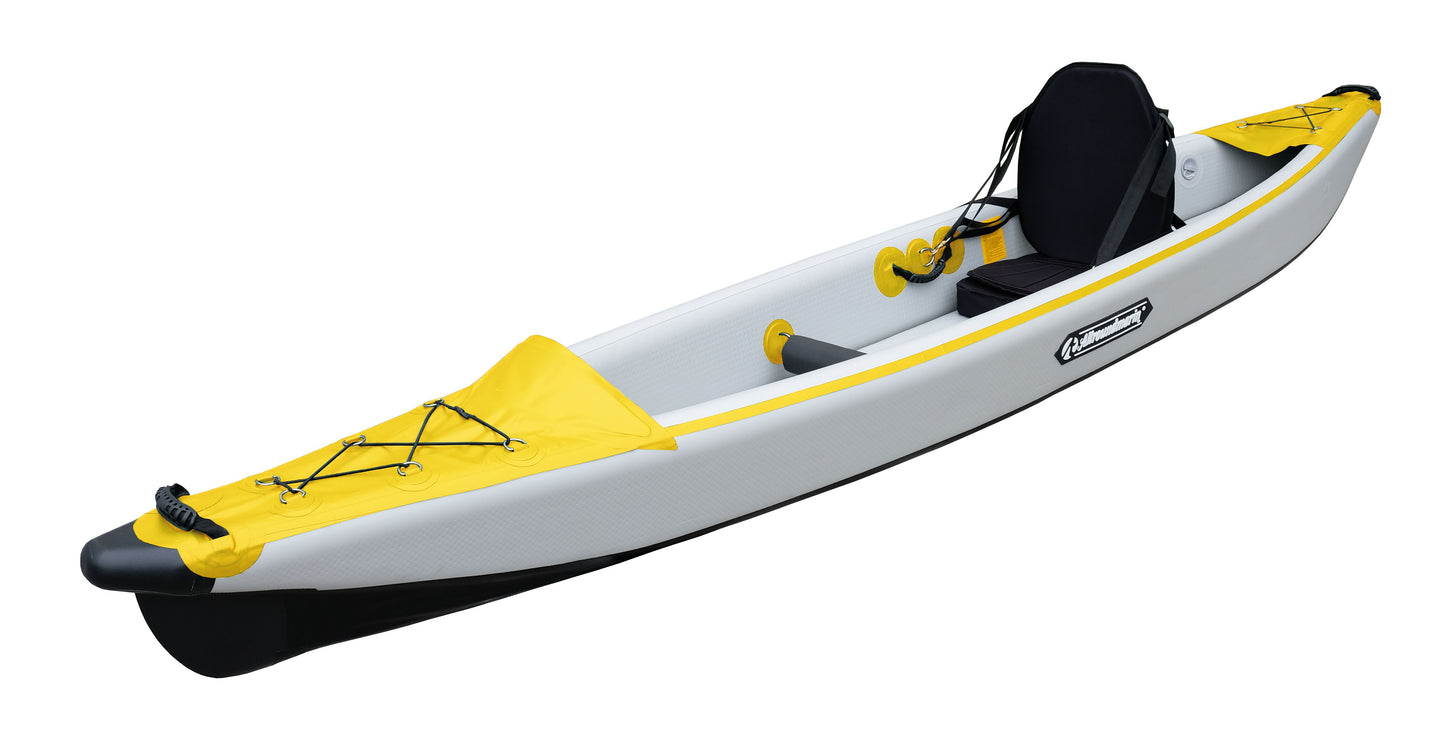 Allroundmarin Hartluft Single-Kajak Flair L gelb/grau