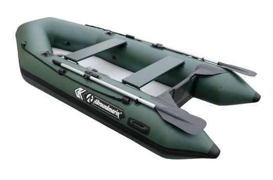 Allroundmarin Airstar 320 Schlauchboot grün – leichtes Angelboot mit Luftboden