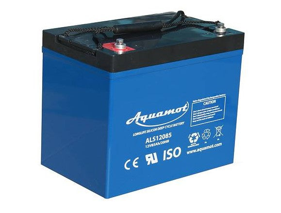 Aquamot 85Ah Batterie ALS12085 – AGM Deep-Cycle Bootsbatterie