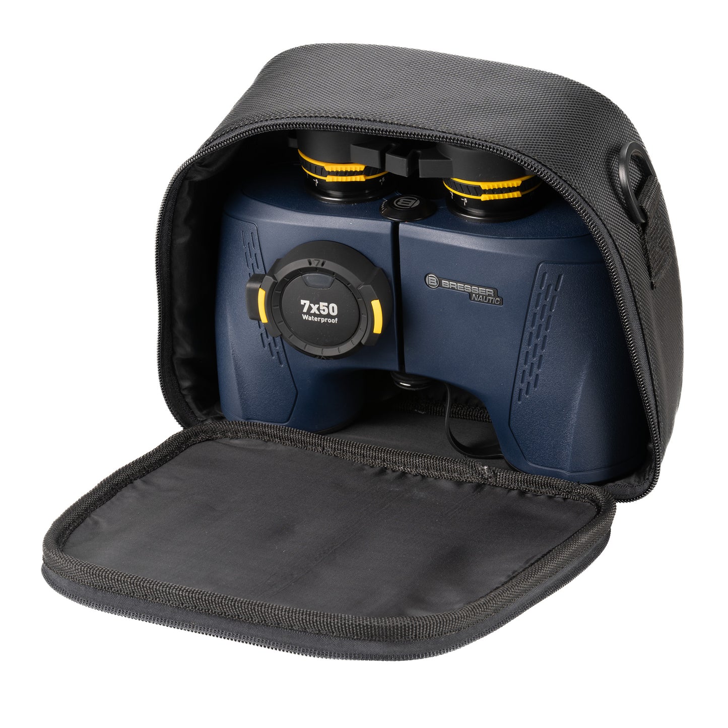 BRESSER Nautic 7x50 Gen. II Marinefernglas mit Kompass