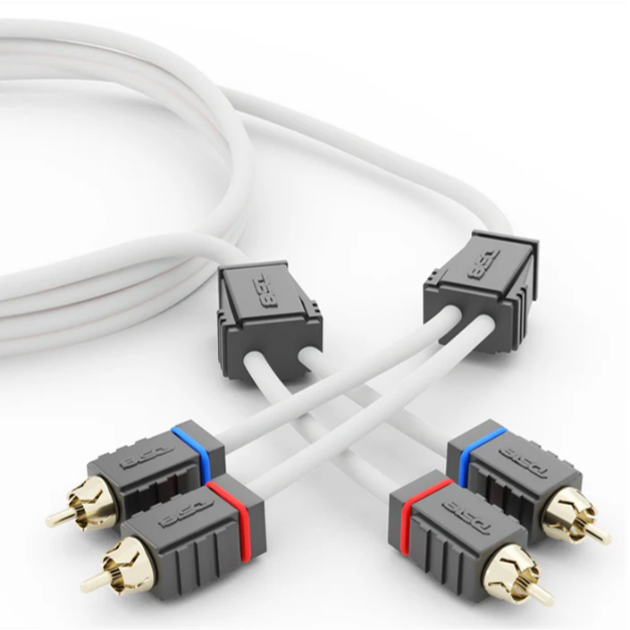 DS18 MOFCR-25FT Marine RCA-Kabel 7,62 m 2-Kanal OFC
