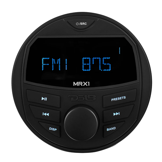 DS18 MRX1 Marine Radio Bluetooth 4.2 AM/FM USB wasserdicht