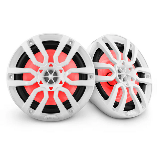 DS18 NXL-8 8" Marine Lautsprecher RGB LED 375W Paar