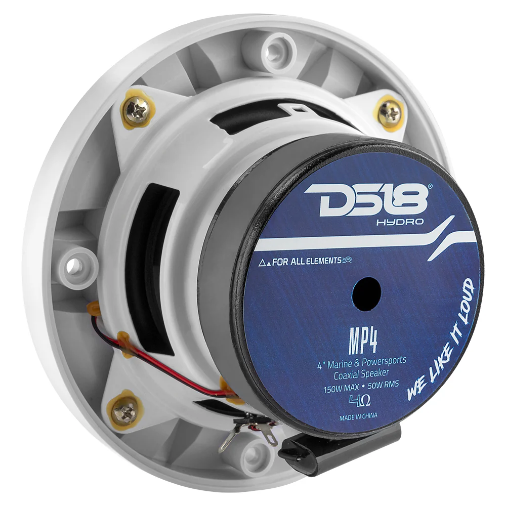 DS18 MP4/WH Marine-Lautsprecher 4" 150W (Paar)