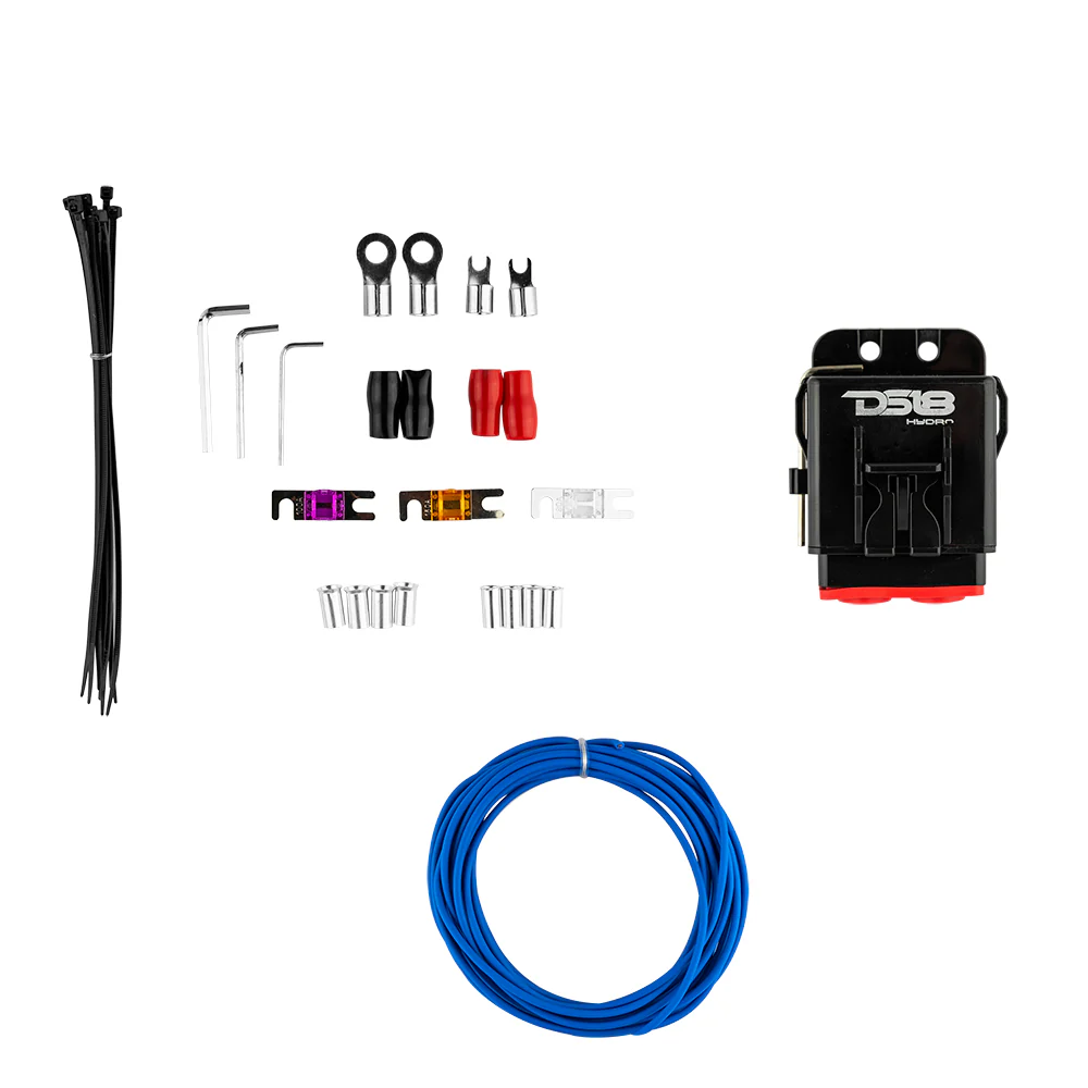 DS18 MOFCKIT4 Marine-Verstärker-Installationskit 21 mm² OFC bis 1800W