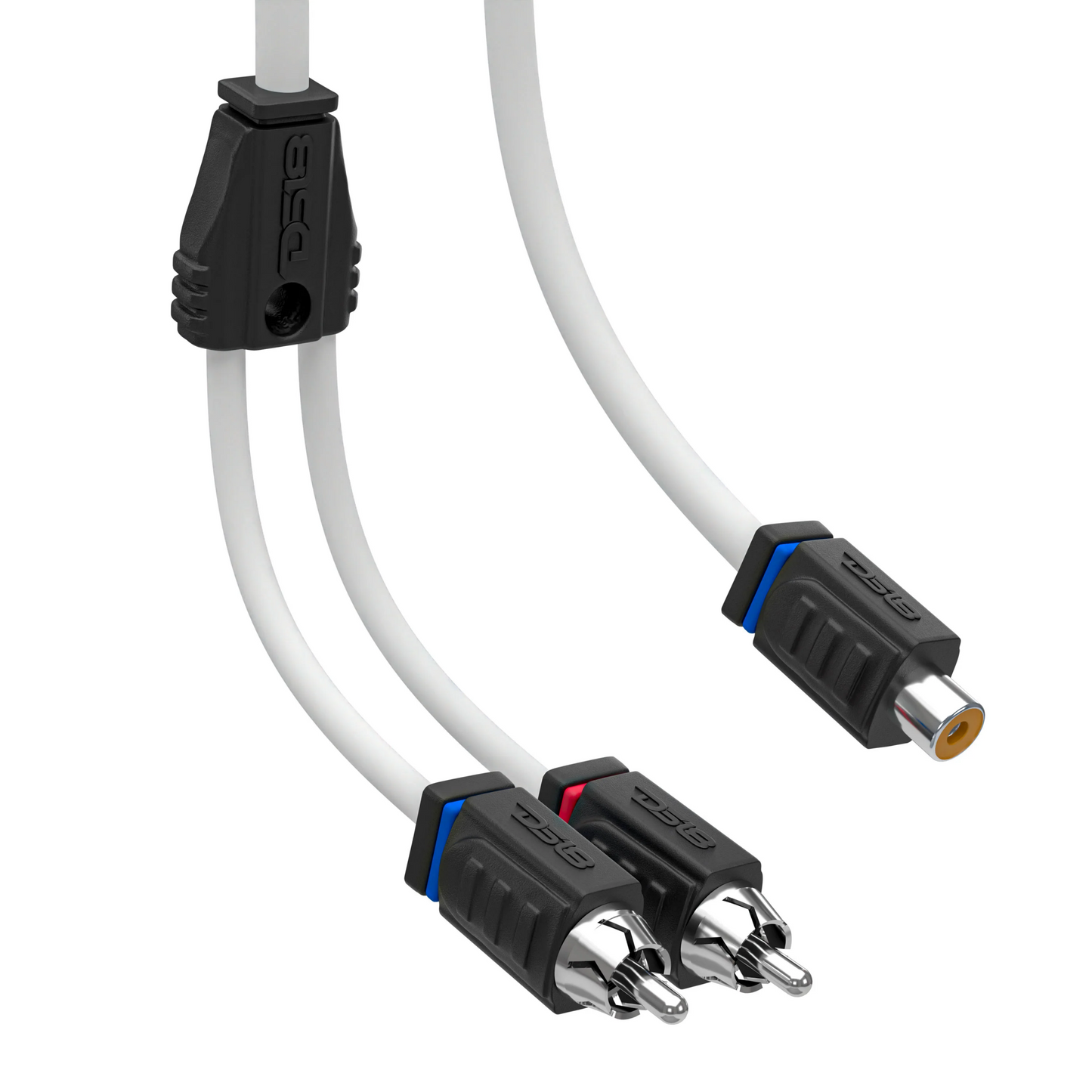 DS18 MOFCR-1F2M Marine RCA Y-Adapter 1 Buchse auf 2 Stecker OFC