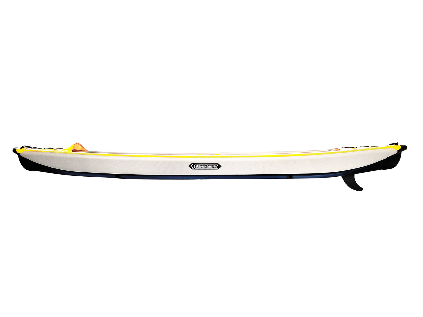 Allroundmarin Hartluft Single-Kajak Flair L gelb/grau
