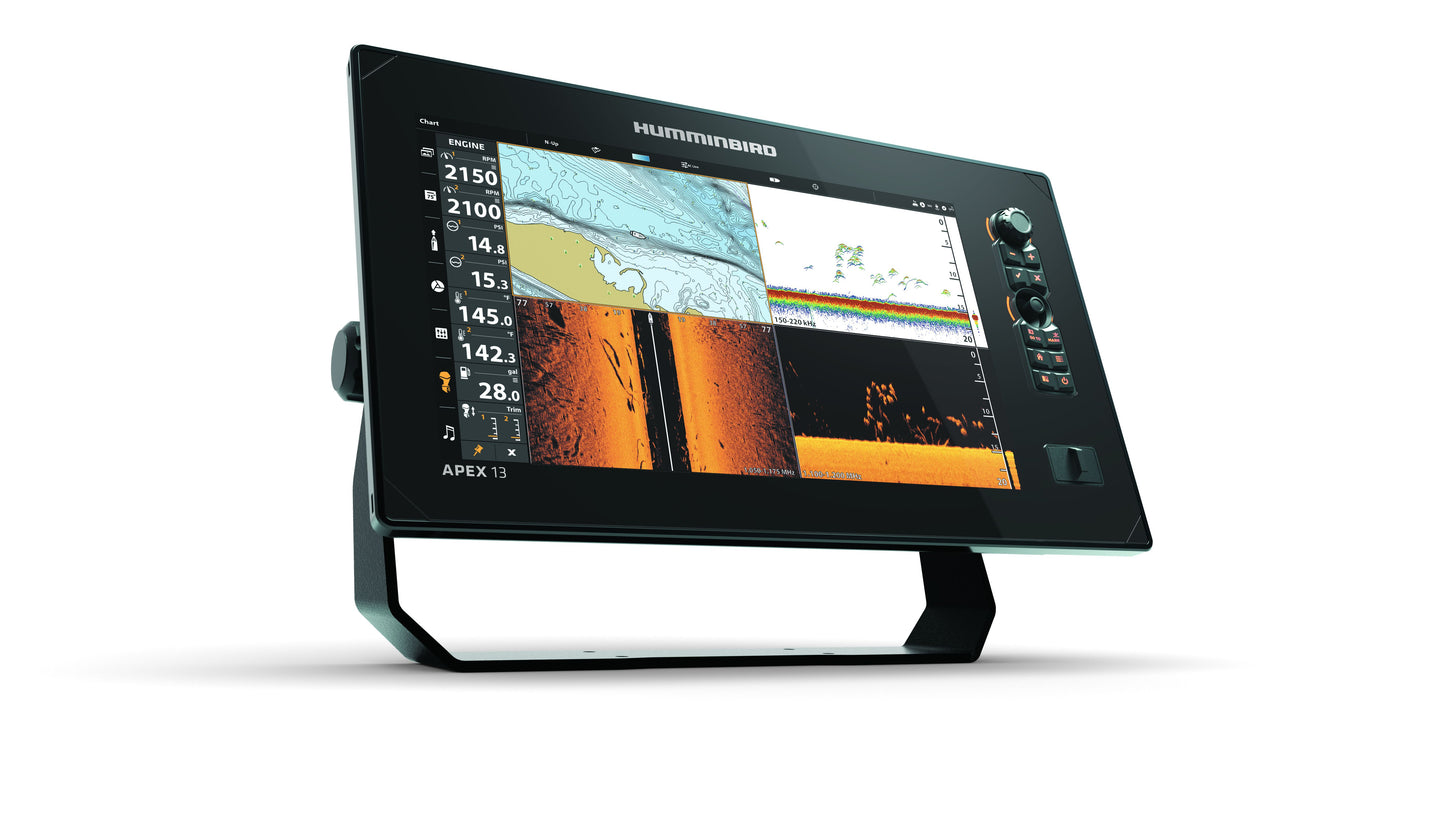 Humminbird APEX 13 Echolot + Kartenplotter