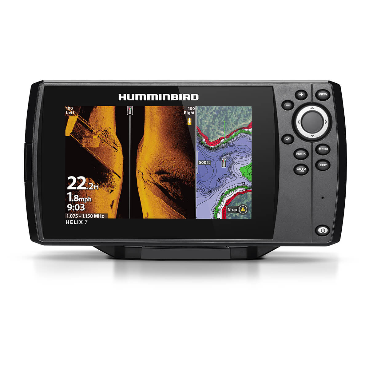 Humminbird HELIX 7 CHIRP MEGA DI GPS G4N Echolot – leistungsstarker Fischfinder mit GPS
