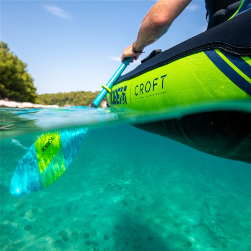 Jobe Croft 340 Kajak Set 2 Personen Luftboot mit Paddeln & Pumpe