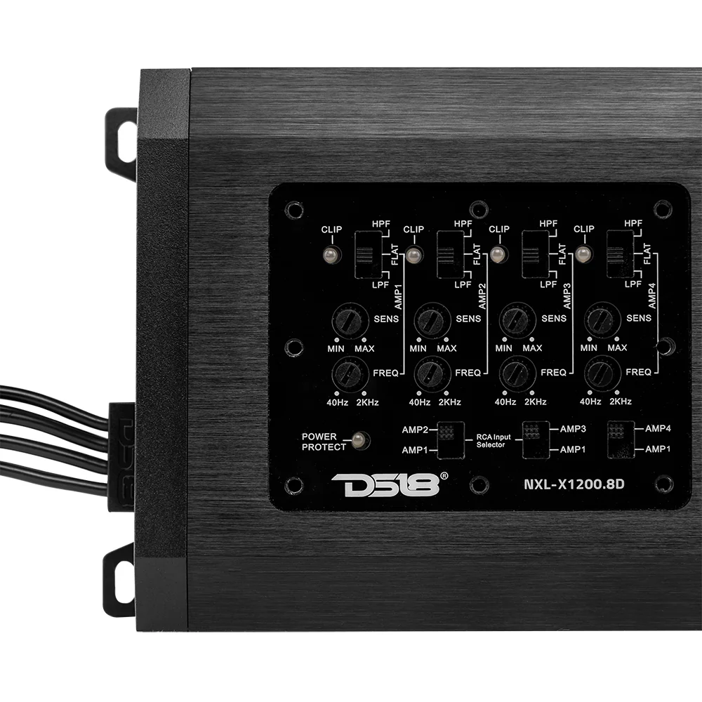 DS18 NXL-X1200.8D Marine Verstärker 8-Kanal 2800W IP67