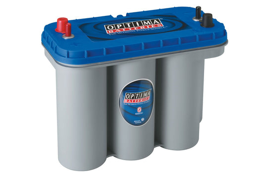 Optima BlueTop AGM Starterbatterie 50Ah – leistungsstarke Bootsbatterie für Motorboote