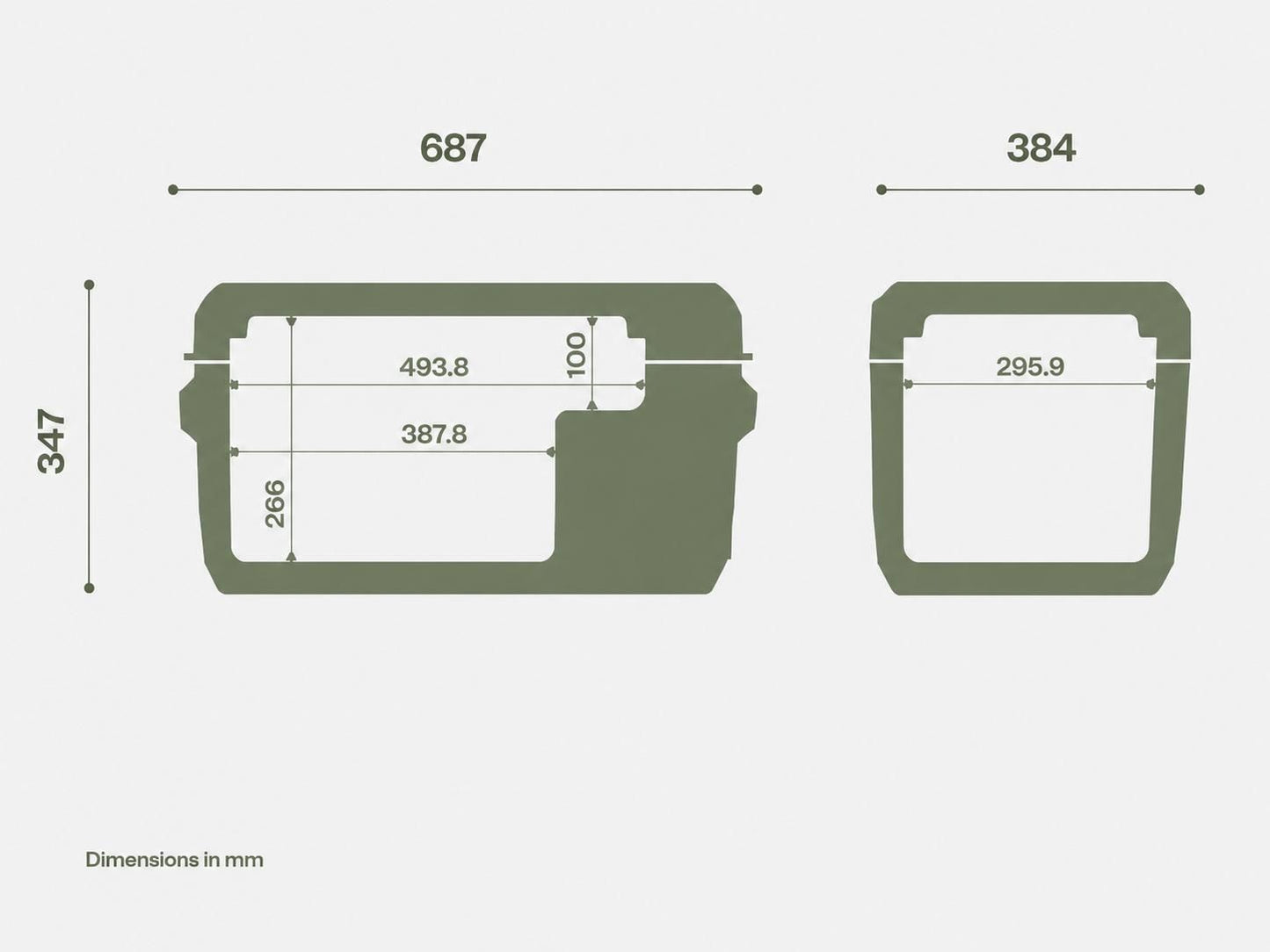 Travel Box ITB42 Kompressor-Kühlbox – 42 Liter für 12 und 24 Volt
