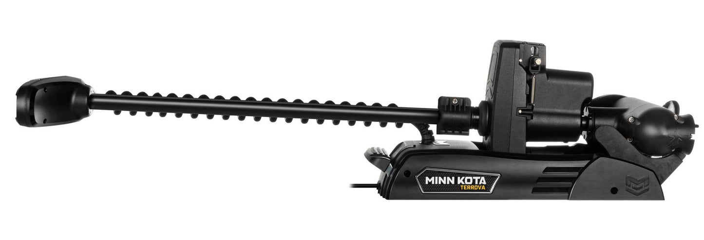 Minn Kota Terrova QUEST 90/115 lb 24/36V 115 cm mit CHIRP Geber, Fernbedienung & Fußpedal