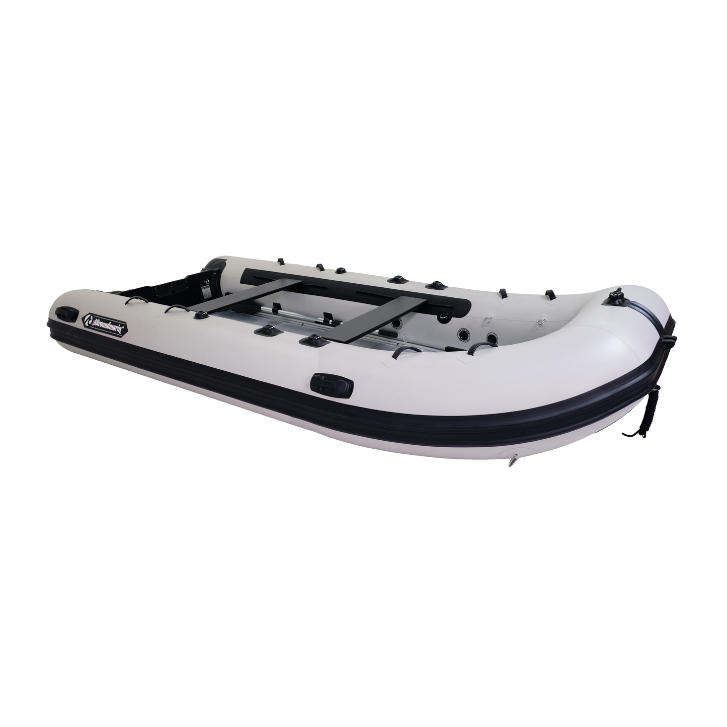 Allroundmarin Schlauchboot Poker Ultra 380 hellgrau - WM-Deal mit GRATIS Sunbed & 6x WM-Bier