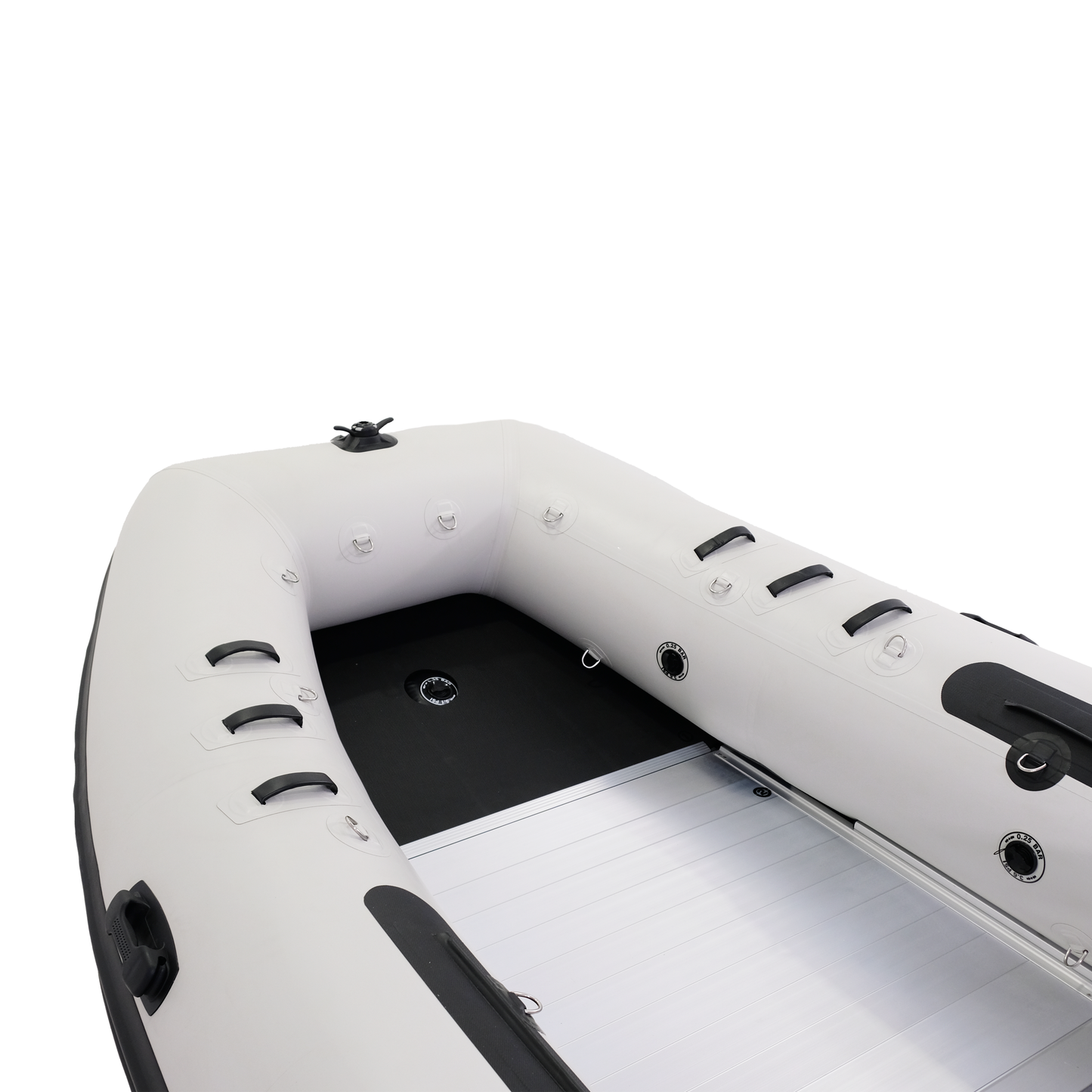 Allroundmarin Schlauchboot Poker Ultra 450 hellgrau - WM-Deal mit GRATIS Sunbed & 6x WM-Bier