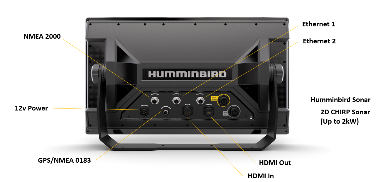 Humminbird APEX 13 Echolot + Kartenplotter