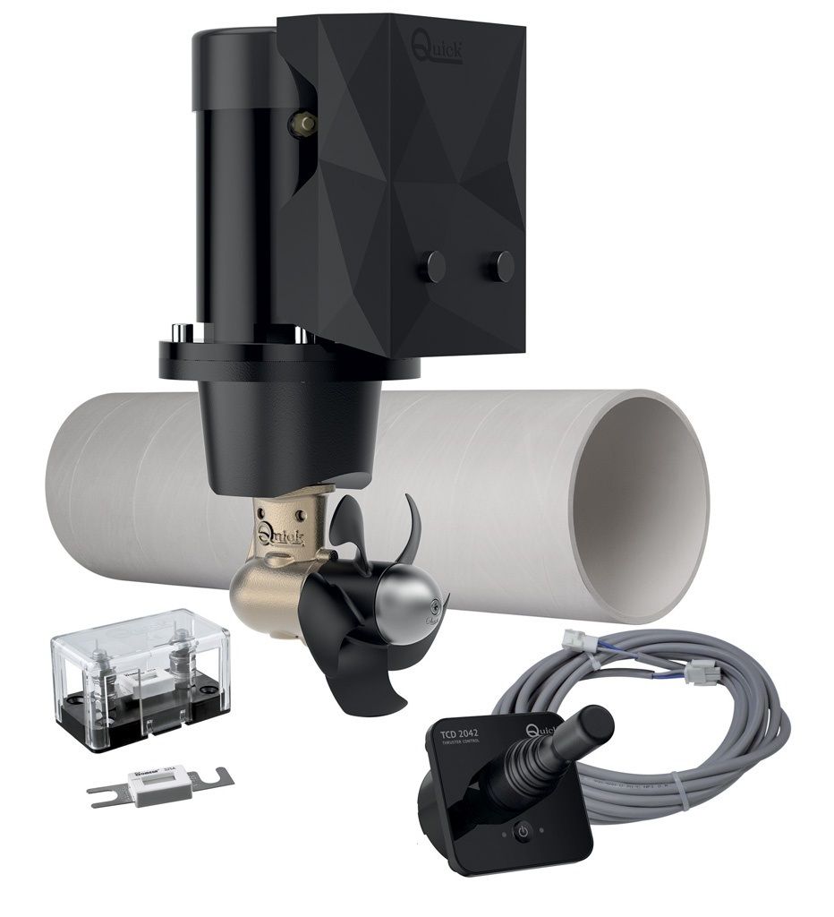 Quick Bugstrahlruder einzeln BTQ 125-40 12V (40kgf)