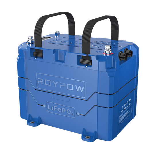 RoyPow IP67 B-Serie Batterie BT 24V 100Ah, LiFePO4