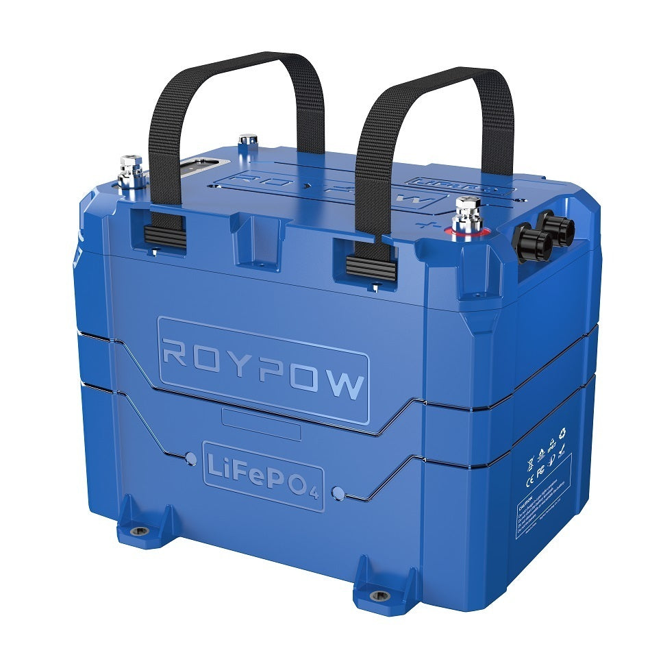 RoyPow IP67 B-Serie Batterie BT 12V 50Ah, LiFePO4