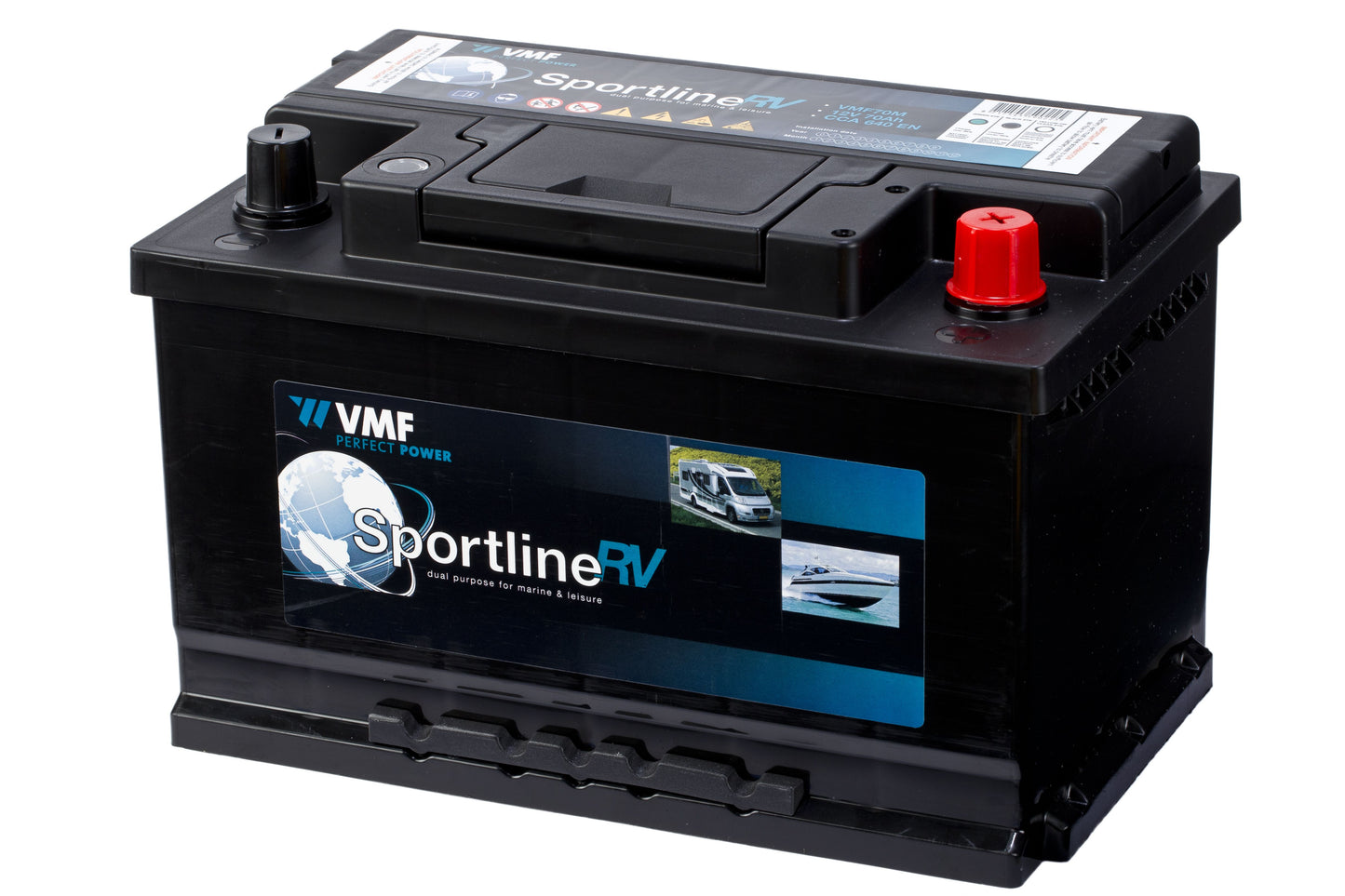 VMF Calciumbatterie 12V – wartungsfreie Batterie für Boot, Wohnmobil & Wohnwagen