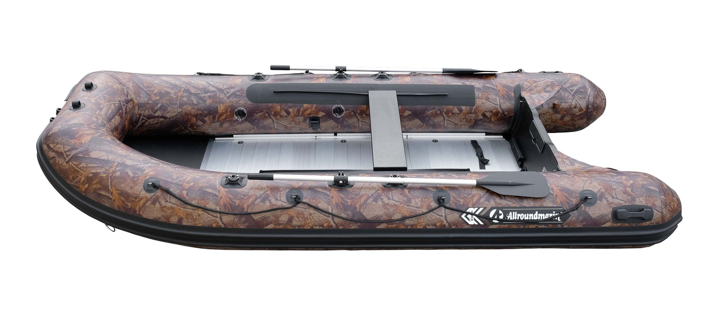 Allroundmarin Vario Deluxe 390 camouflage mit Aluboden