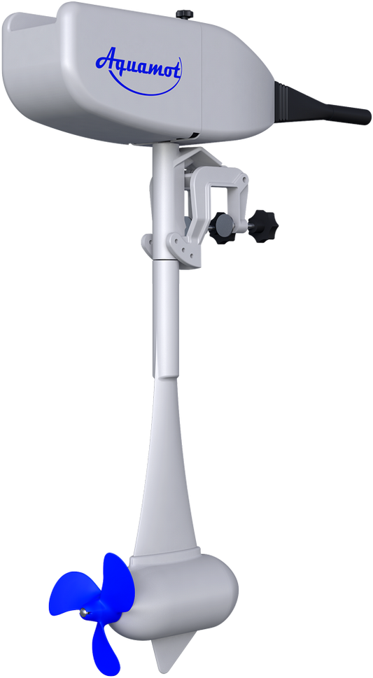 Aquamot Außenbordmotor Trend 1.1S-P Kurzschaft, Li-Ion Batterie + Ladegerät